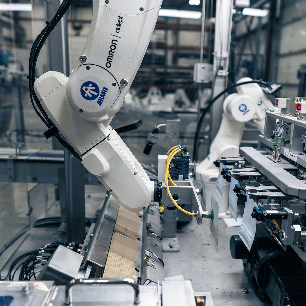 food industry omron robot
